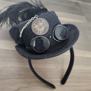 Steampunk Hat on Headband